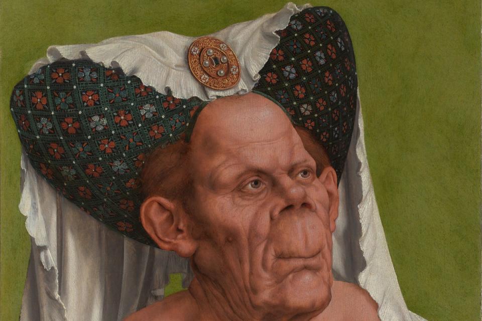 An Old Woman, Quinten Massys, c 1513 (National Gallery)