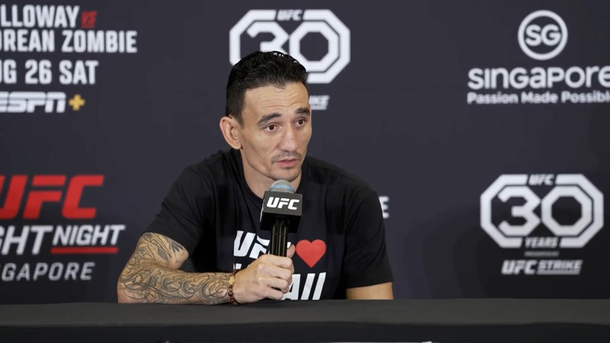 Max Holloway considers UFC Fight Night 225 vs. 'Korean Zombie' a