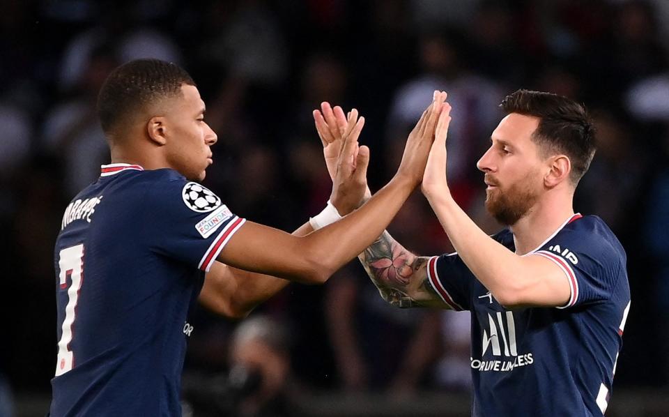 Kylian Mbappe and Lionel Messi - High-stakes World Cup final could shape Lionel Messi and Kylian Mbappe's PSG future - Getty Images/Franck Fife