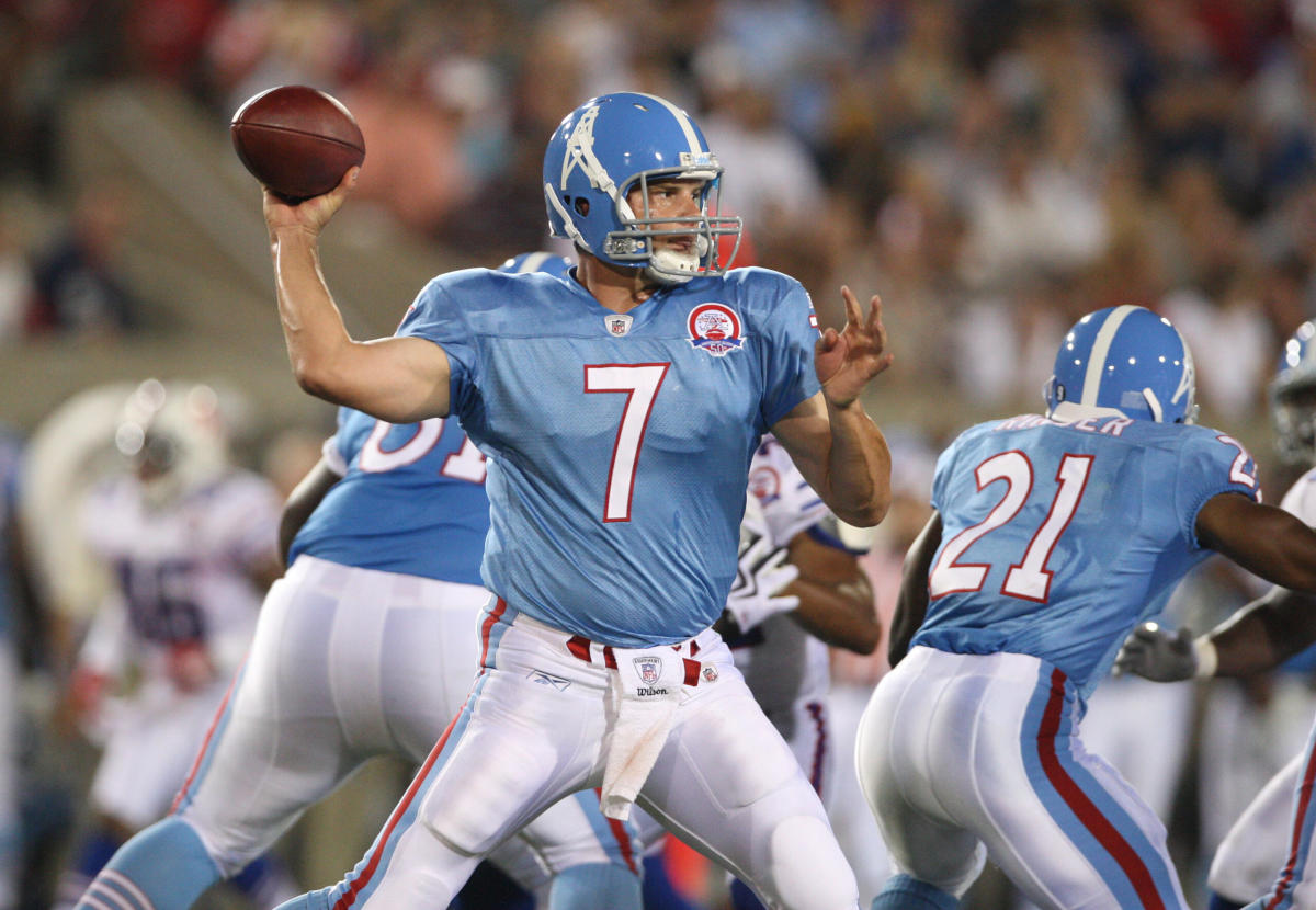 Titans may show respect, not wear Oilers throwbacks against the Texans