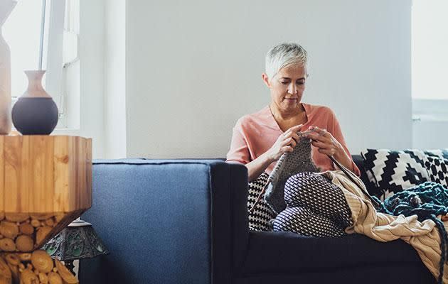 Grannies are the best knitters. Fact. Source: Getty