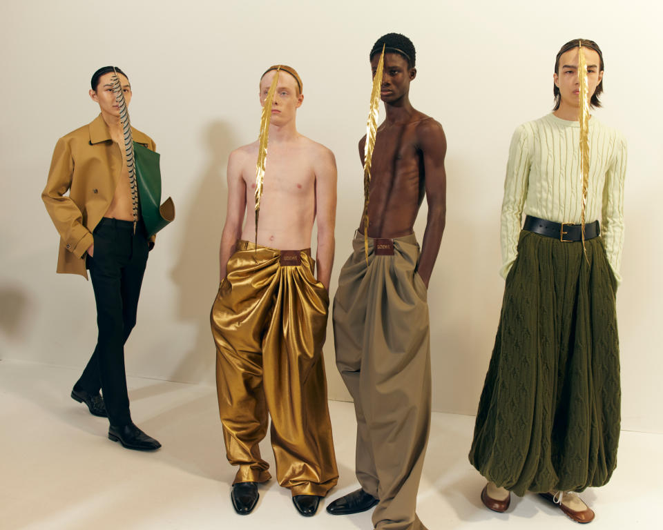 Menswear Shoe Trends at Paris Fashion Week Men’s Spring 2025: Ultra Flat