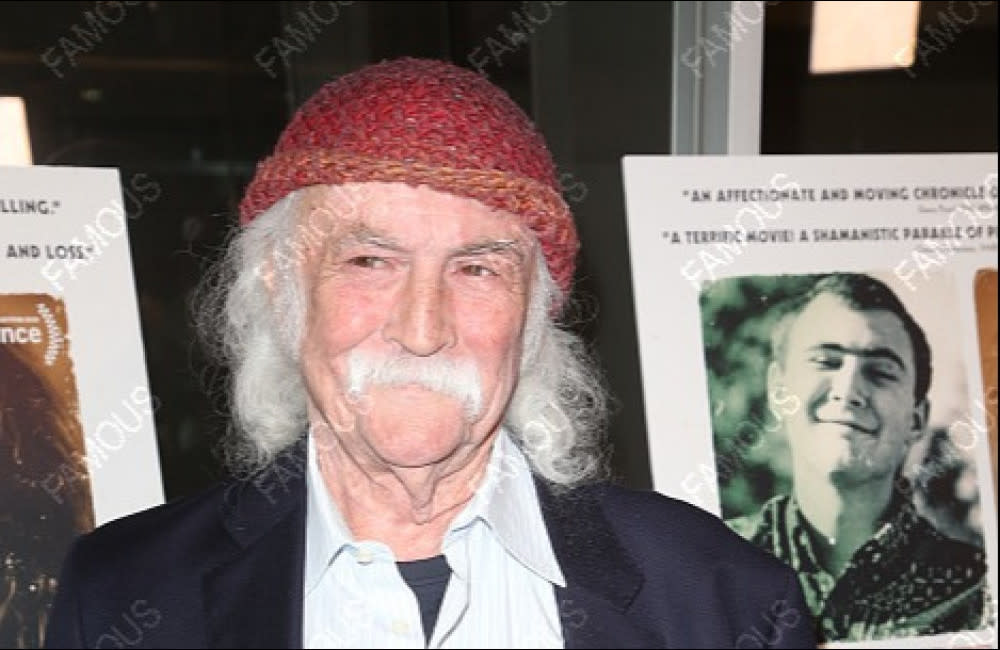 David Crosby passed away in January credit:Bang Showbiz