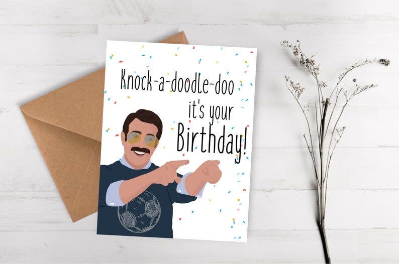 19) Funny Birthday Card