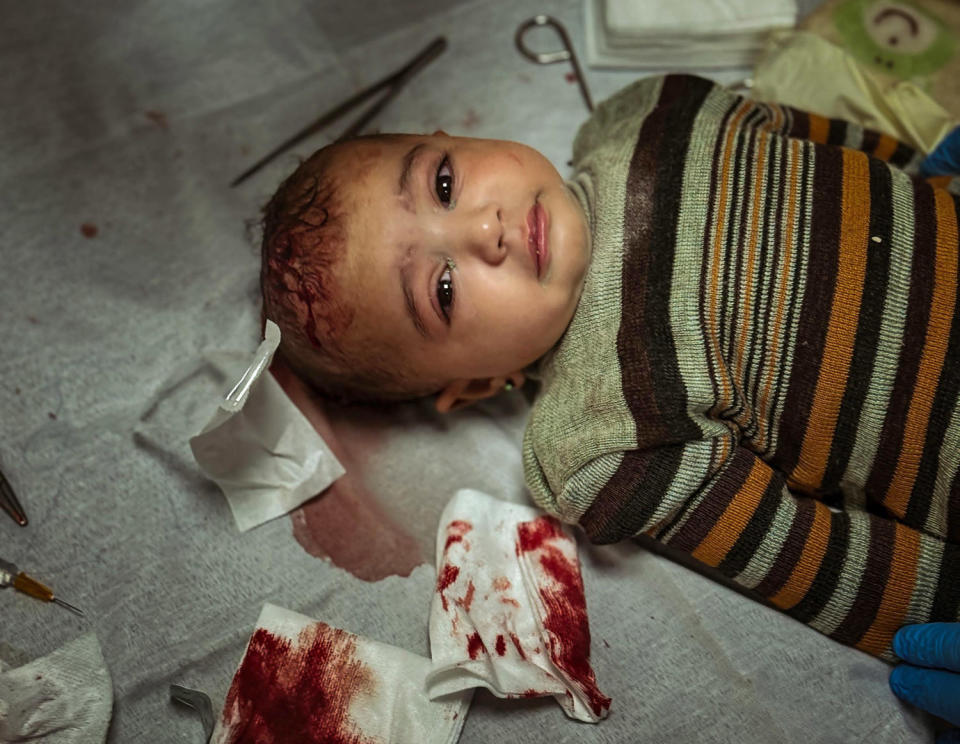 Israeli attacks on Gaza continue (Belal Khaled / Anadolu via Getty Images)