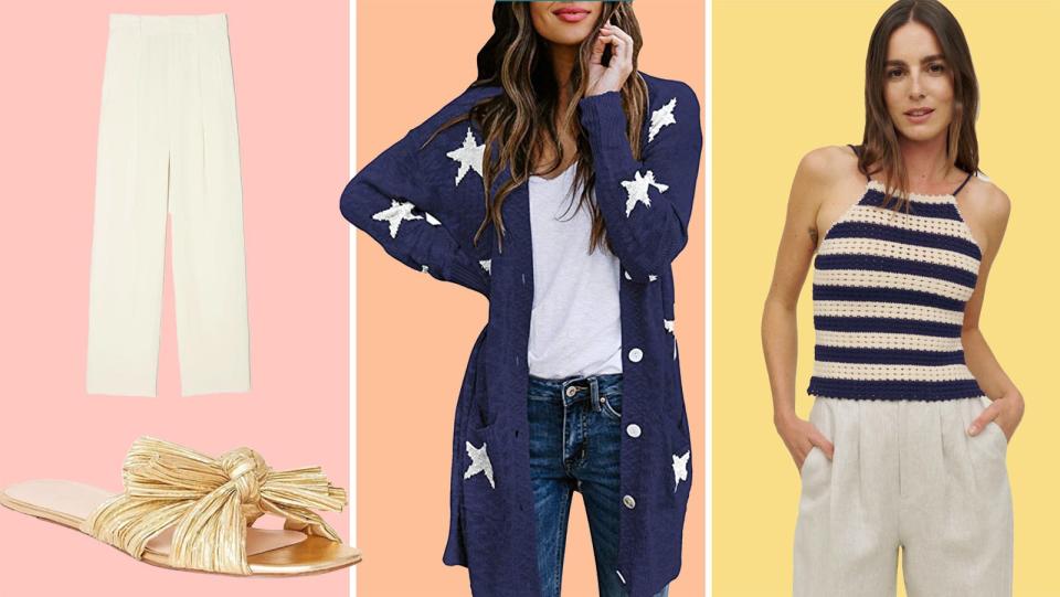 This year, reach for this star-inspired Fourth of July outfit idea.