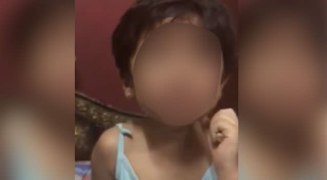 A video of a little girl being slapped by a tutor has caused outrage