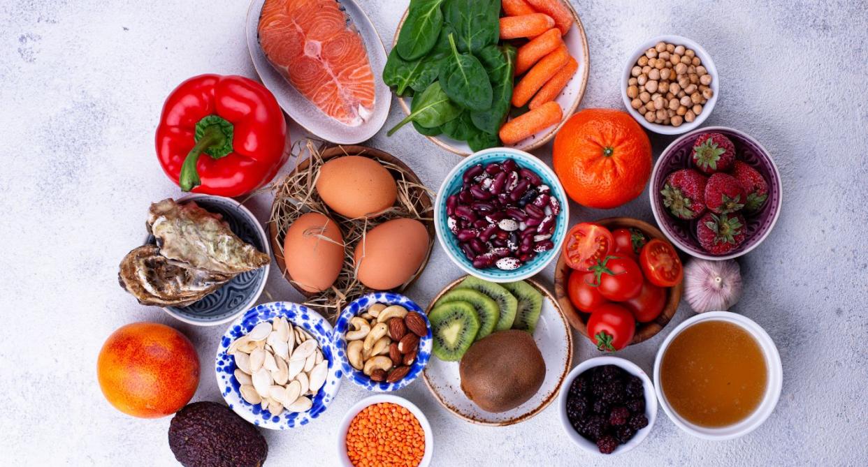 Collagen foods. (Getty Images)