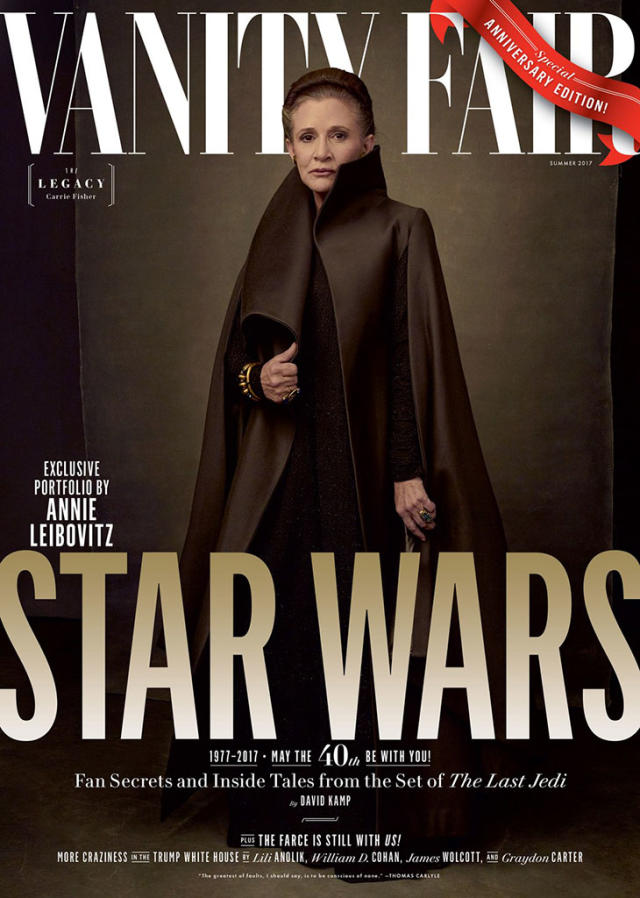  STAR WARS: THE LAST JEDI : Mark Hamill, Carrie Fisher