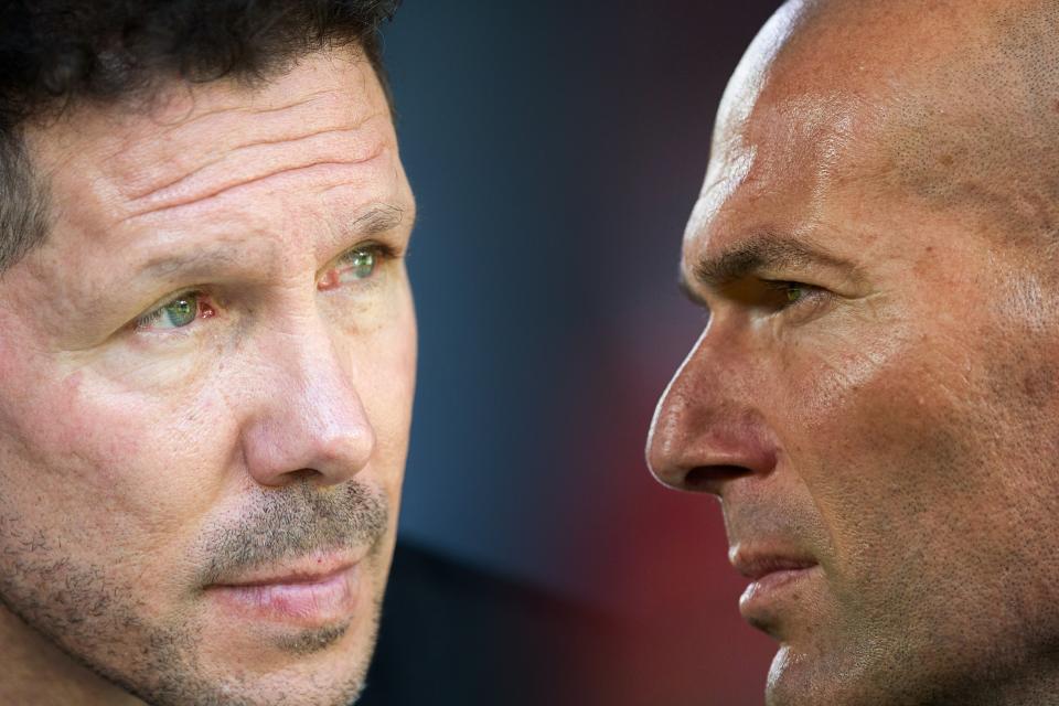 Simeone and Zidane go head to headGetty Images