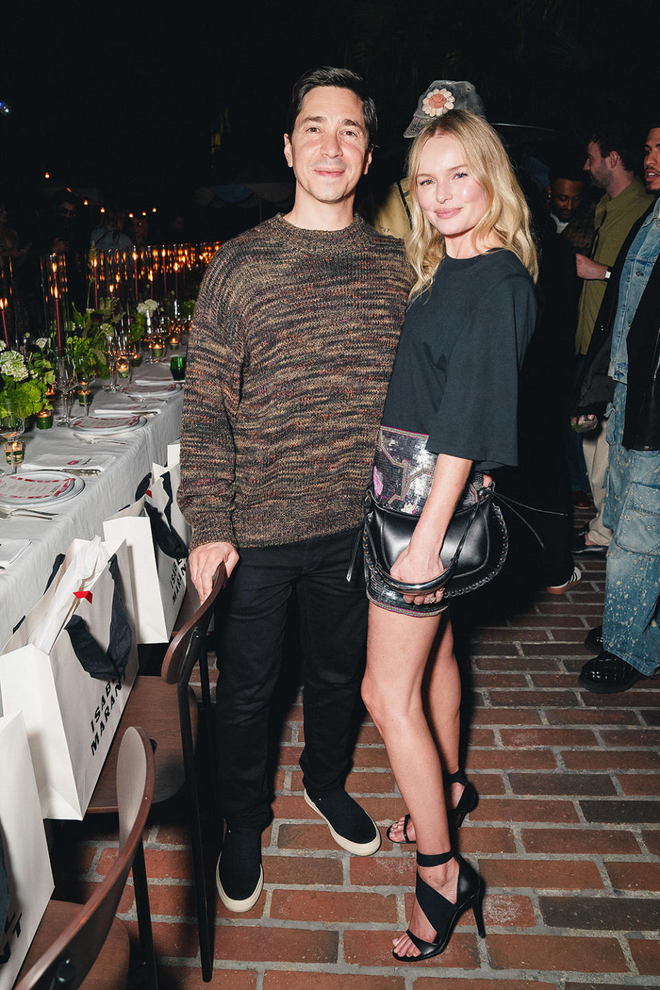 Justin Long, Kate Bosworth at Isabel Marant LA Dinner