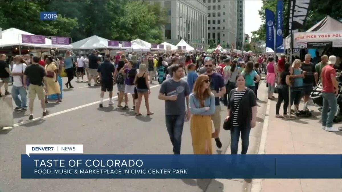 Taste of Colorado returns Labor Day weekend