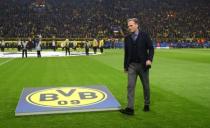 Football Soccer - Borussia Dortmund v AS Monaco - UEFA Champions League Quarter Final First Leg - Signal Iduna Park, Dortmund, Germany - 12/4/17 Borussia Dortmund CEO Hans-Joachim Watzke before the match Reuters / Kai Pfaffenbach Livepic