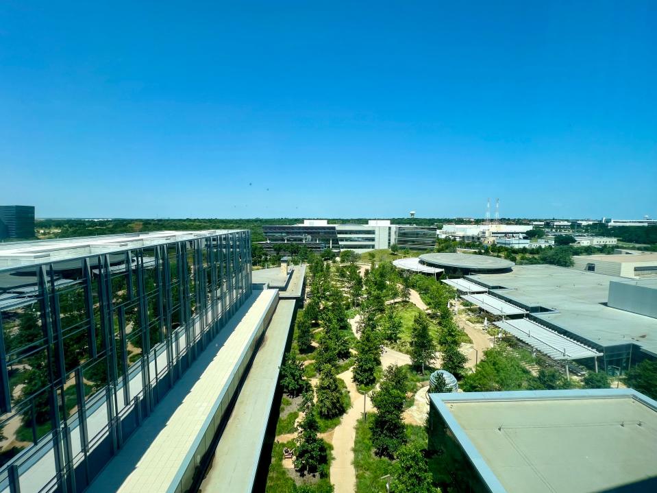 Overlooking the Skyview 6 complex from a hotel room on the 8th floor.