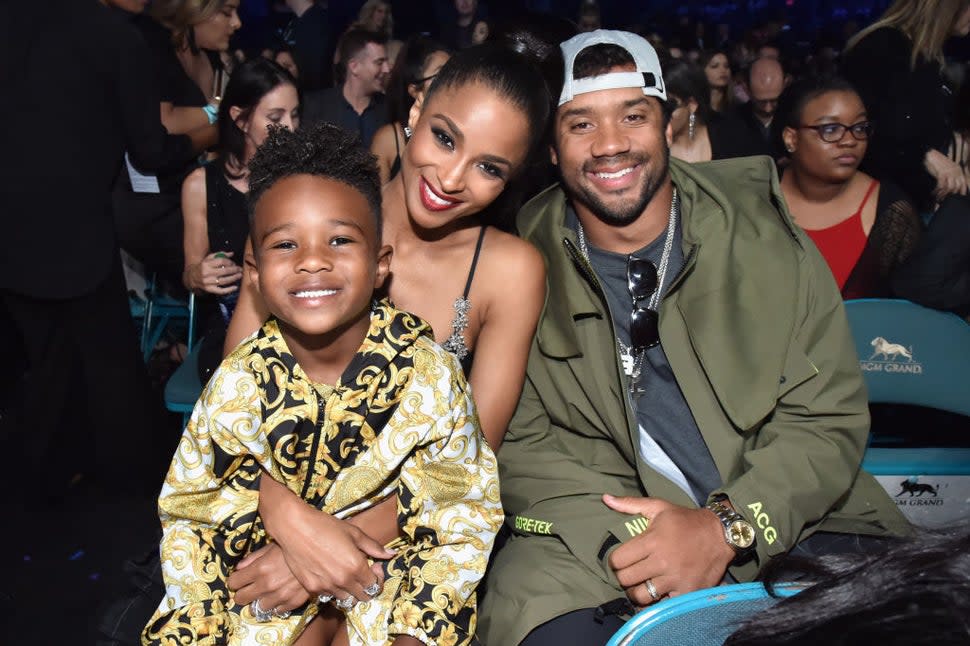 Russell Wilson, Ciara and Future Wilburn