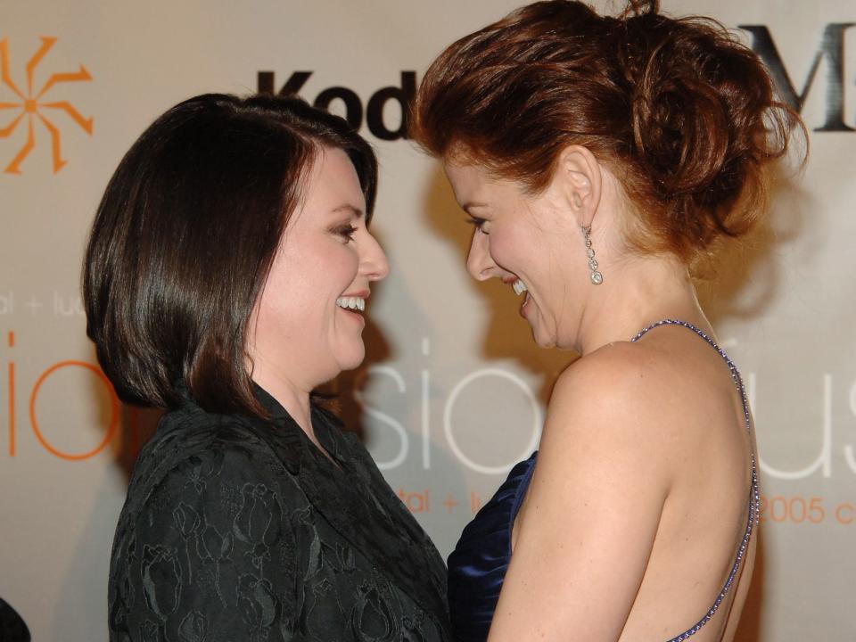 debra messing megan mullaly