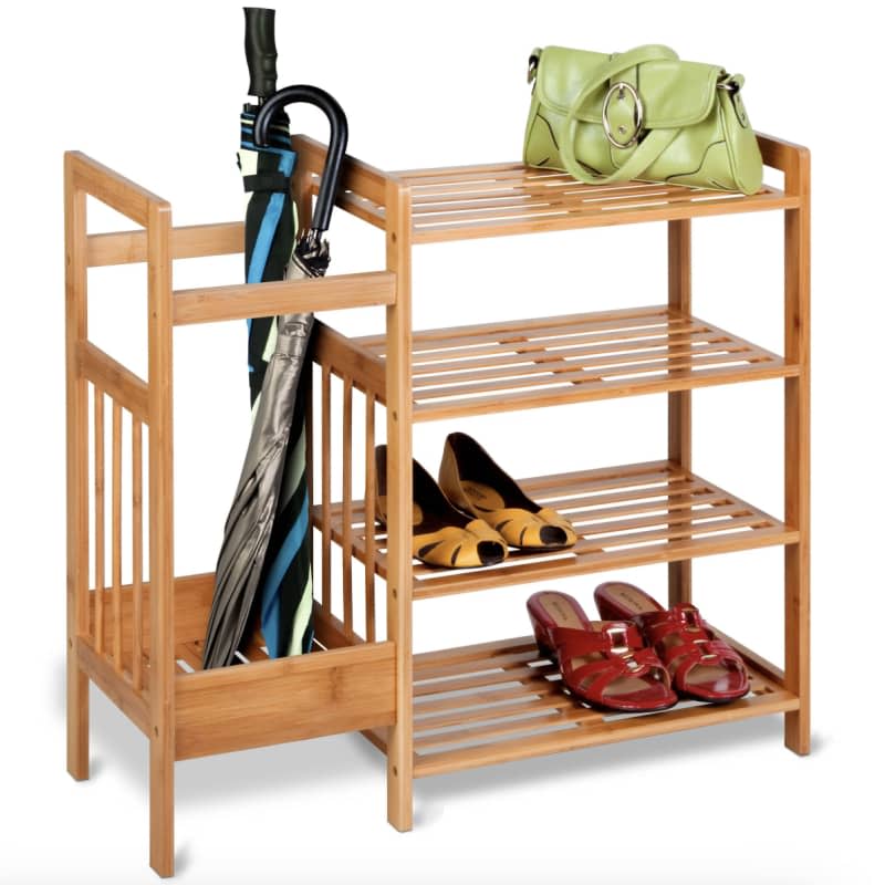 George Oliver 8-Pair Shoe Rack