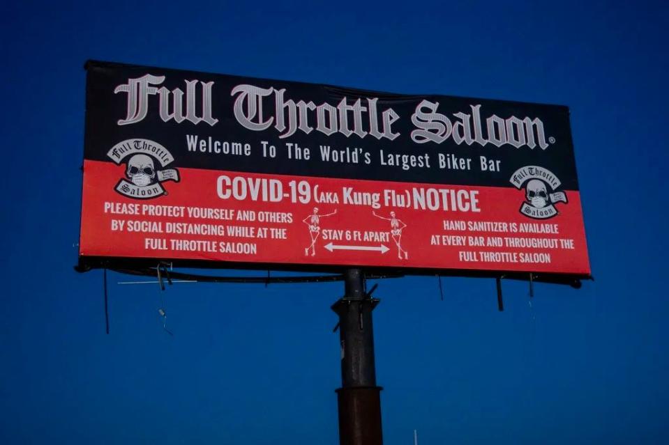 Sturgis - Full Throttle sign