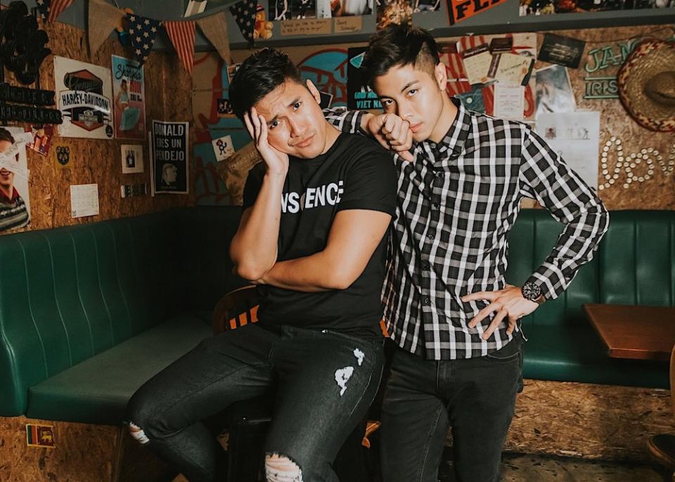 Singapore’s comedy duo Hirzi Zulkiflie and Benjamin Kheng host the ‘Comedy Central Stand-Up Asia Season 4’. — Picture Courtesy of Comedy Central Asia