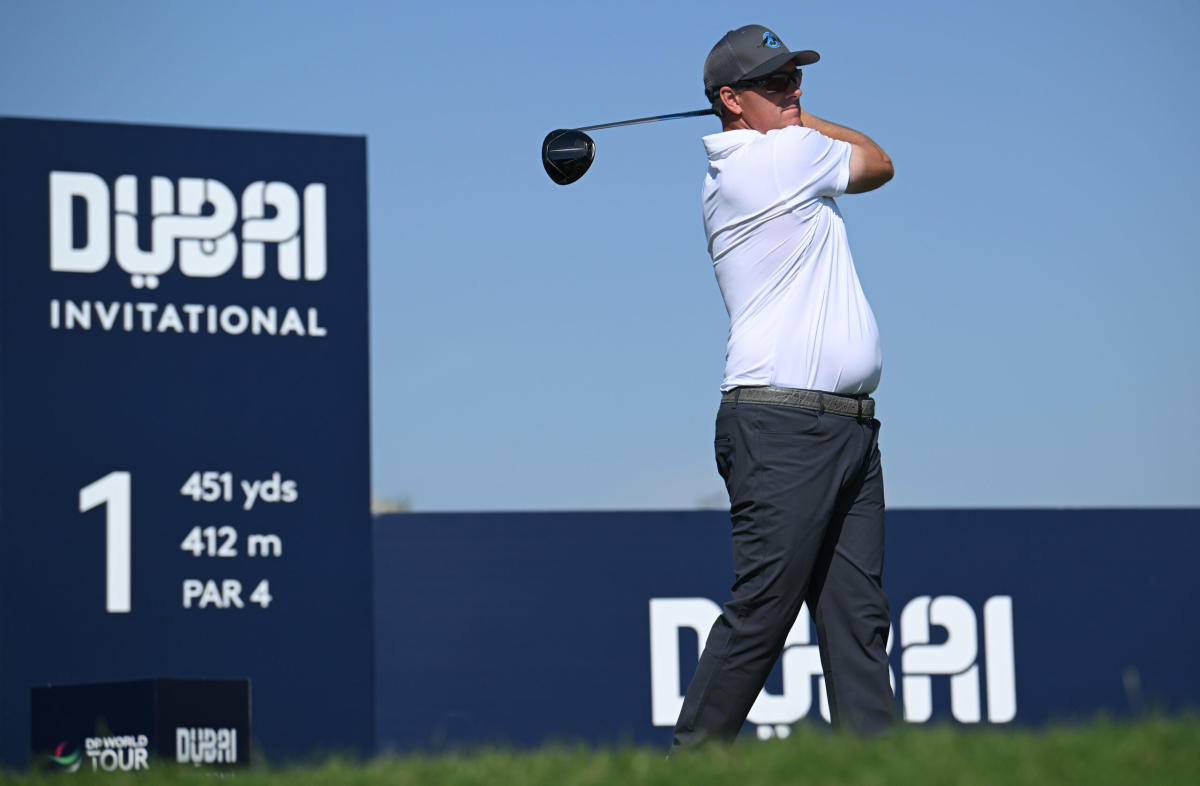 Michael Jordan Grove XXIII club pro falls 72 strokes behind winner at DP World Tour event in Dubai