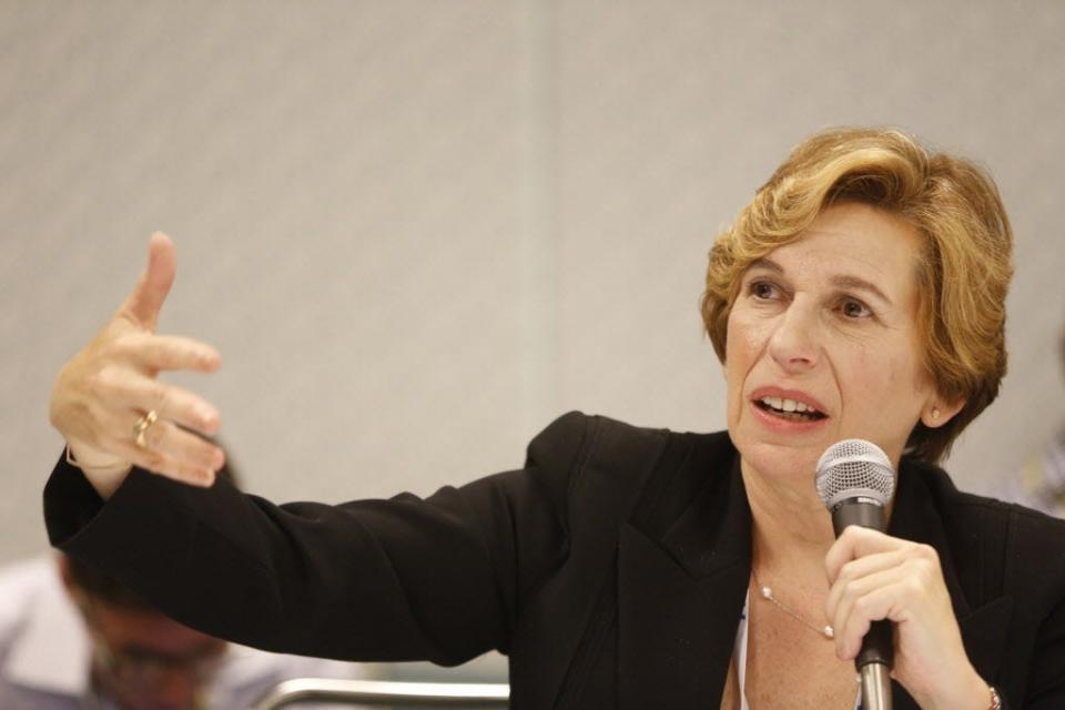 American Federation of Teachers President Randi Weingarten speaks at an ATF convention in Los Angeles in July.