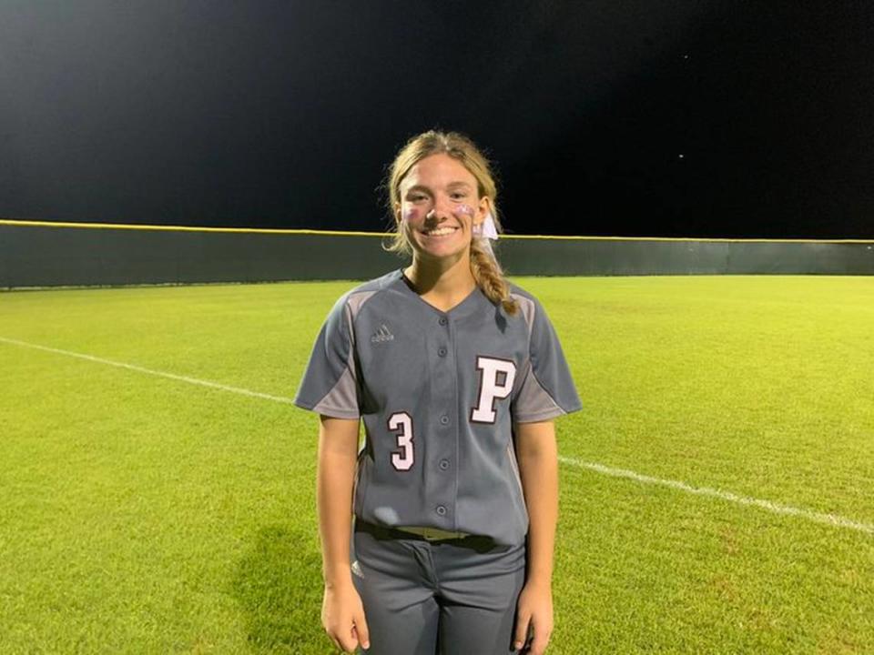 Picayune softball pitcher Kylie Burnette is having a stellar senior season for the Maroon Tide.