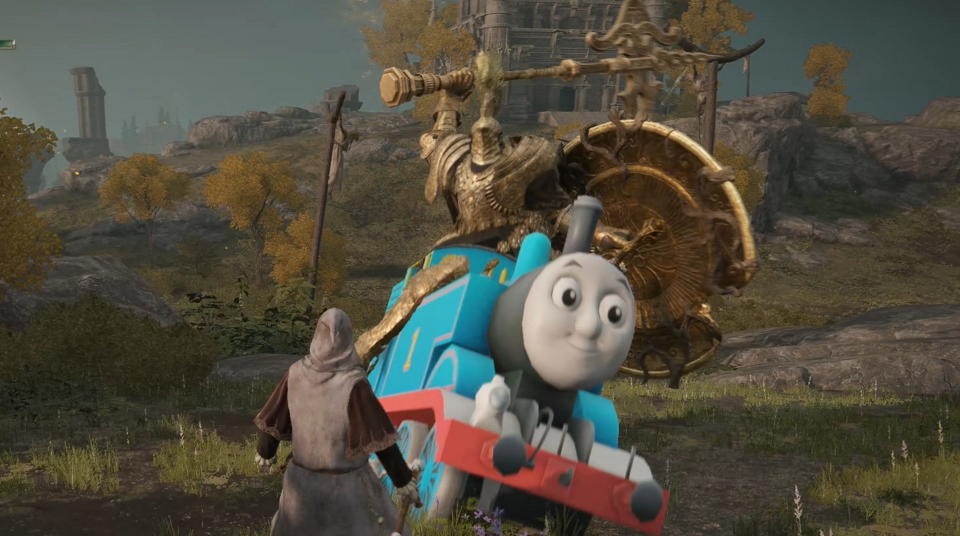 Thomas the Tank Engine in Elden Ring