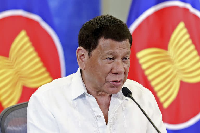 Rodrigo Duterte, presidente de Filipinas (Richard Madelo/Malacanang Presidential Photographers Division via AP).