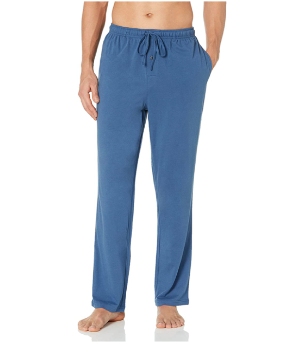 Amazon Essentials Mens Knit Pajama Pant. Image via Amazon.