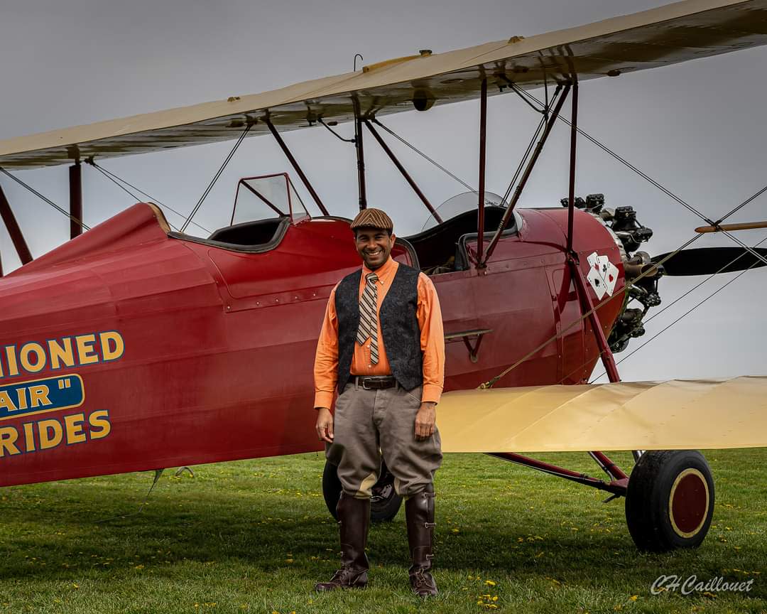 Dewey Davenport, founder of Goodfolk & O'Tymes Biplane Rides in Xenia, takes hundreds of passengers up, up and away each year. The flight season begins in May.