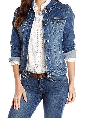 4) Stretch Denim Jacket