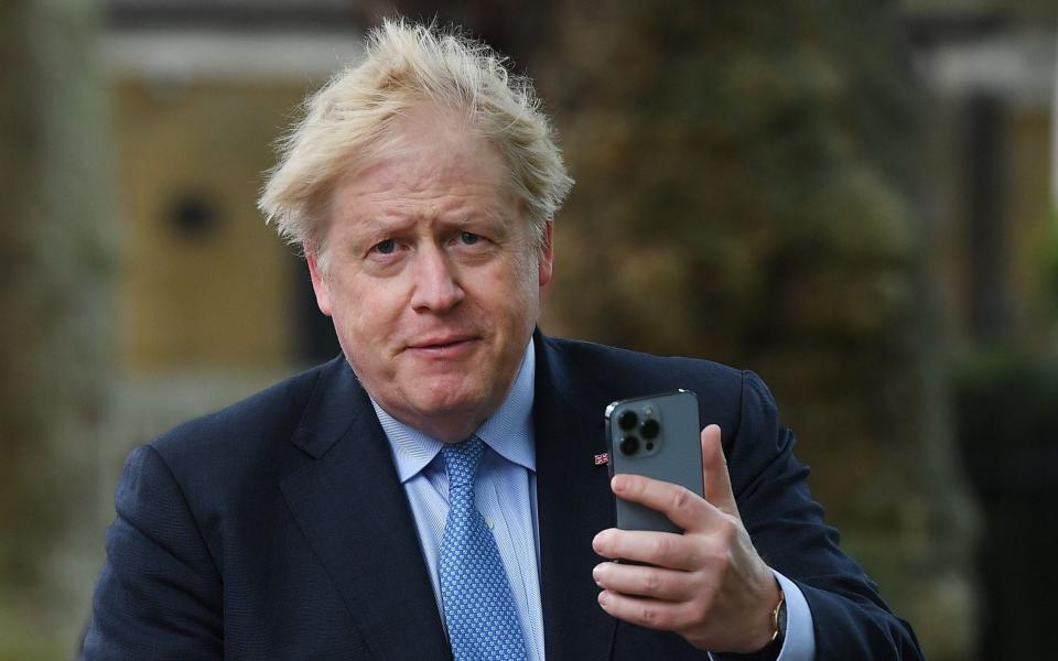 Boris Johnson - ANDY RAIN/EPA-EFE/Shutterstock