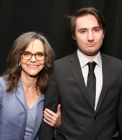 Walter McBride/WireImage Sally Field with her son Sam Greisman at the 2017 Actors Fund Gala.