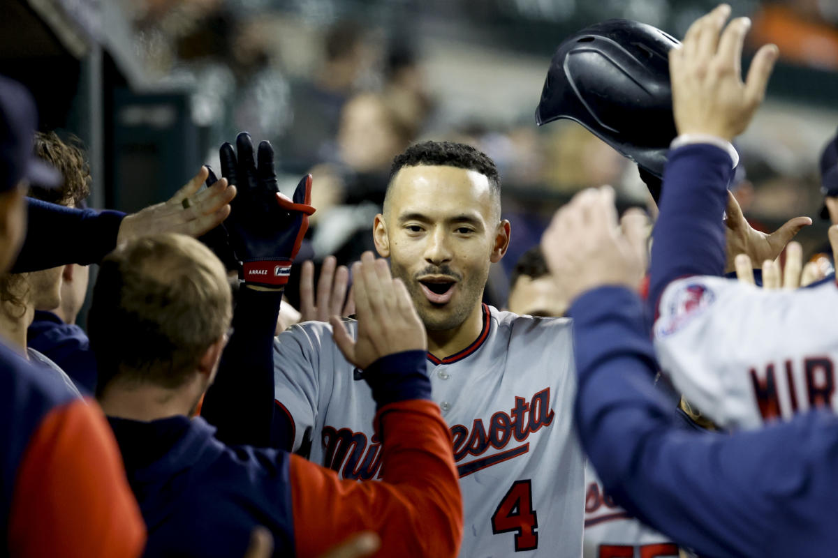 Carlos Correa, Joey Gallo sidelined for finale of Twins series against  Giants