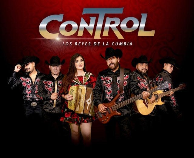 Grupo Control will headline Fiesta Mexicana's events this year on Saturday.