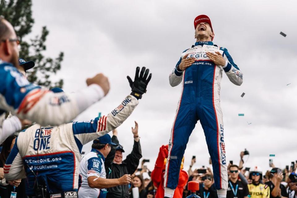 With help of his win Sunday at Portland International Raceway, Alex Palou clinched his second championship in three years with Chip Ganassi Racing.