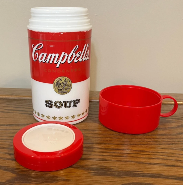 Vintage Campbell Soup Thermos 
