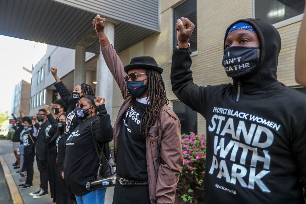 The NAACP, Southern Poverty Law Center and American Civil Liberties Union are asking a judge to strike down the measure that includes tighter new rules for absentee ballots and a shocking ban on handing out water to people waiting in long lines.