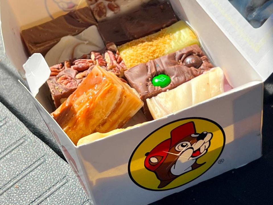 An assortment of fudge at Buc-ee’s in Florence, SC. Travis Long/tlong@newsobserver.com