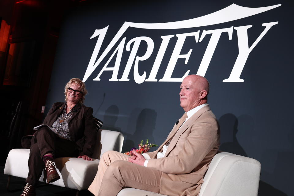 at the Variety Dealmakers Breakfast held at The Palm on December 13, 2022 in Beverly Hills, California.