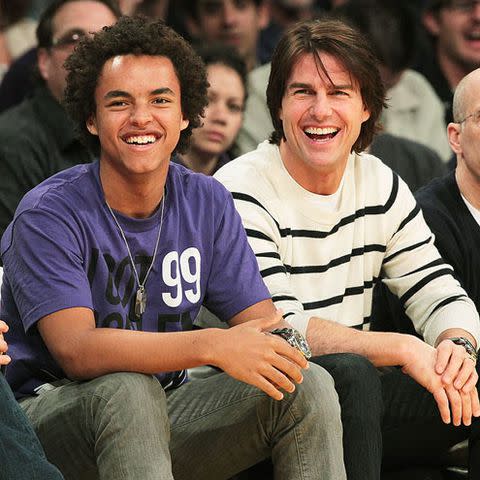 Noel Vasquez/Getty Tom Cruise and son Connor in 2011