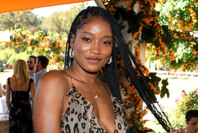 Closeup of Keke Palmer