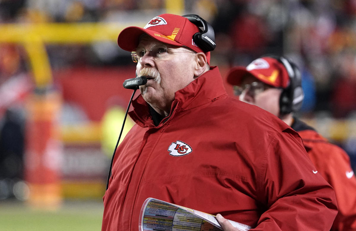 Kansas City Chiefs head coach Andy Reid once used play drawn up by