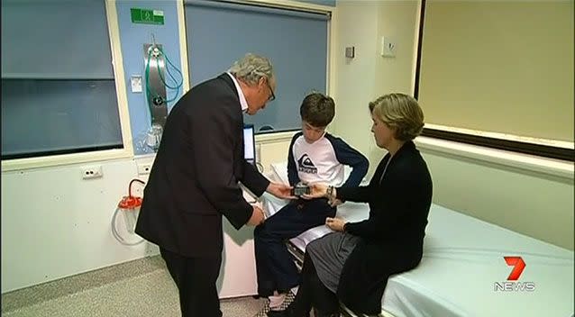 A new trial now offers hope to more than 100,000 Type 1 diabetics across Australia. Photo: 7 News