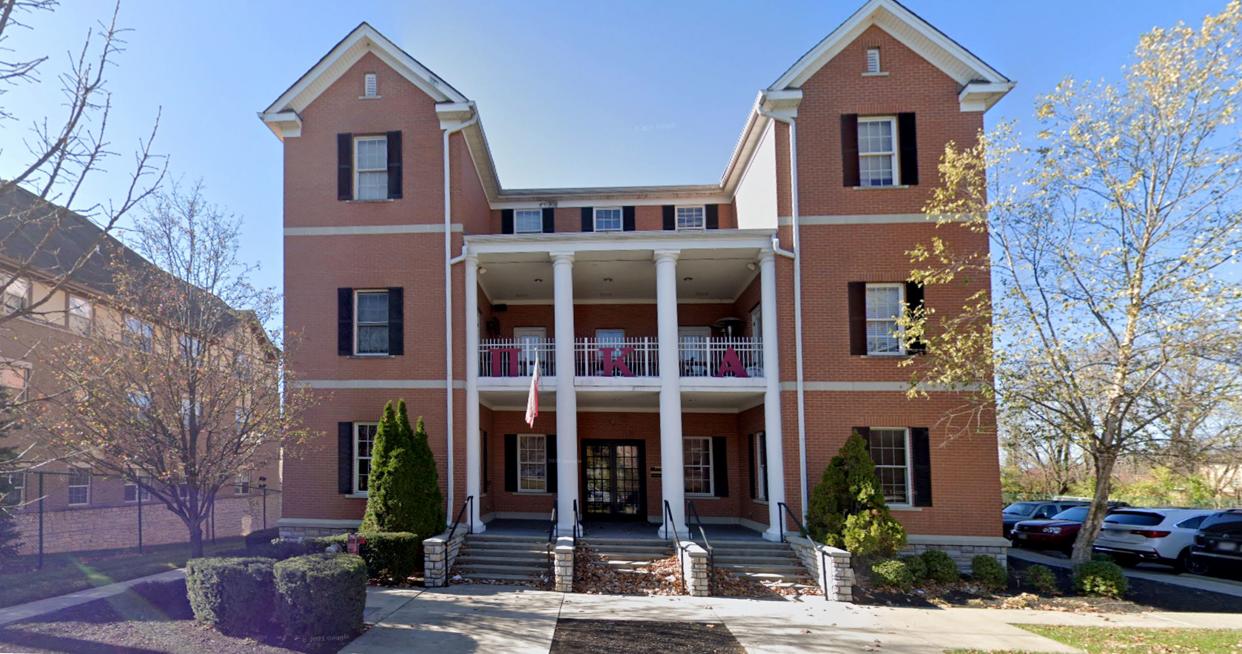 The former Pi Kappa Alpha fraternity house at Bowling Green. The fraternity was expelled after Stone Foltz's death.