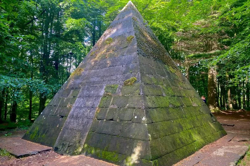 The pyramid remains empty as Lord Garvagh died in France and was unable to be buried in it -Credit:Sophie McLaughlin