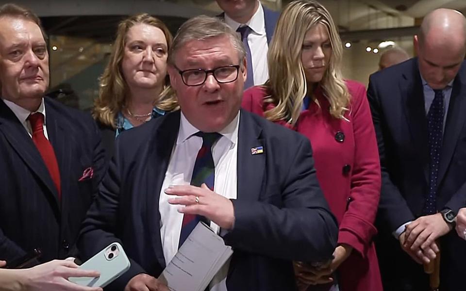 Mark Francois explains how Tory rebels have decided to abstain from the vote