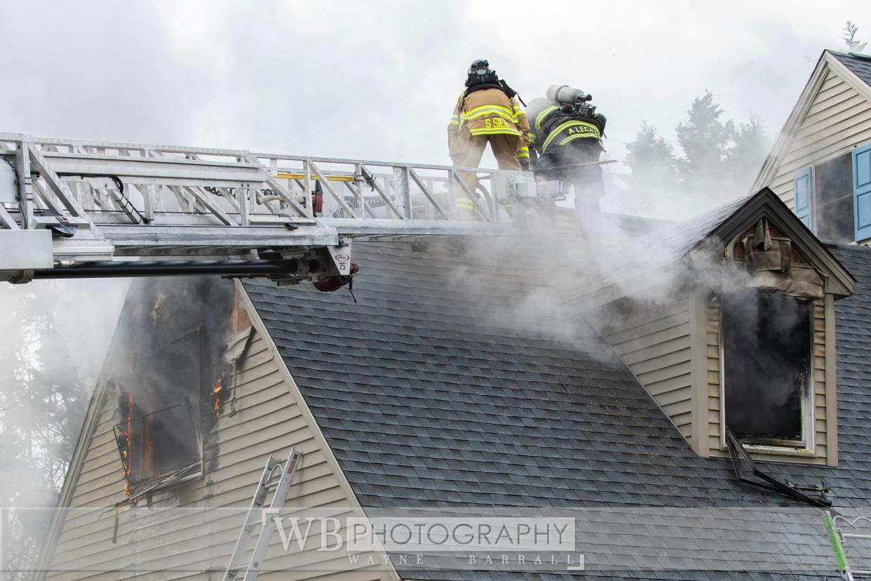 On the morning of Saturday, Feb. 17, 2024, fire crews from Hebron, Mardela, Salisbury and Delmar responded to a structure fire on Quantico Creek Road in Hebron. Crews rescued two occupants from the home, with one of them transported to Tidal Health in Salisbury, and one resident, a woman, died of her injuries. Several pets were lost in the blaze. The American Red Cross was called in for assistance.