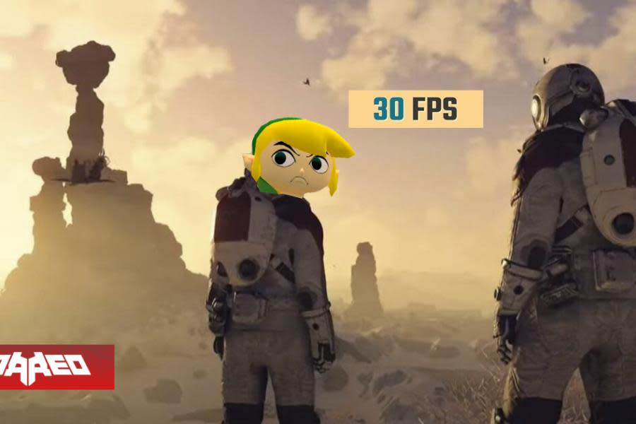 “Los mismos que aman a Zelda a 30 FPS odian a Starfield a 30 FPS”, decisión de bloquear los FPS en Xbox Series genera controversia