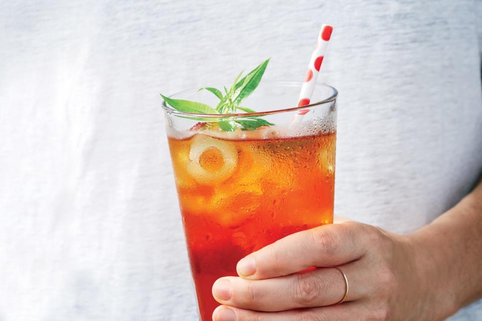 Cold Brew Plum Iced Tea